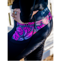Peter Williams Ladies Pink Butterfly Riding Tights