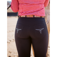 Peter Williams Ladies Stock Horse Competition Pants - Black