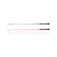 Red Horse Rubber Handle Dressage Whip