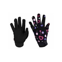 Red Horse Print Gloves