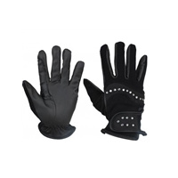 Red Horse Bling Gloves