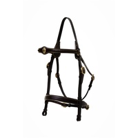 WHE Aust Stock Horse Bridle Noseband