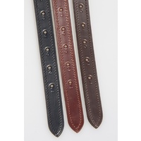 WHE Stitched Edge Show Stirrup Leathers