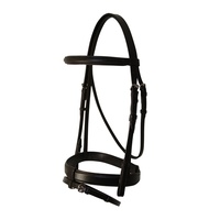 WHE Newcomer Snaffle Bridle with Laced Reins