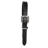 WHE Bling Stitched Spur Straps with Crystals