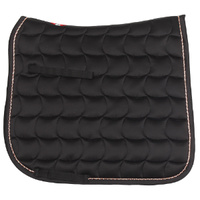 Zilco Bracelet Trim Dressage Saddlecloth - Black