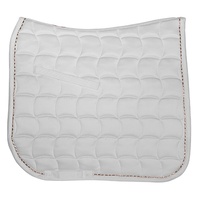 Zilco Bracelet Trim Dressage Saddlecloth - White