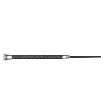 Bling Dressage Whip - Black