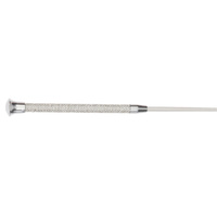 Bling Dressage Whip - Silver