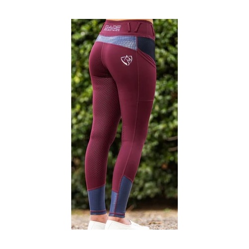 BARE Performance Tights - Ruby Croc