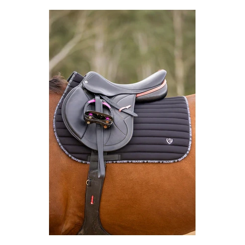 Bare Active Saddle Pad - Jump Cut - Black
