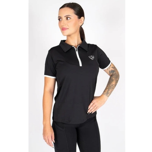 BARE Active Mesh Polo Shirt