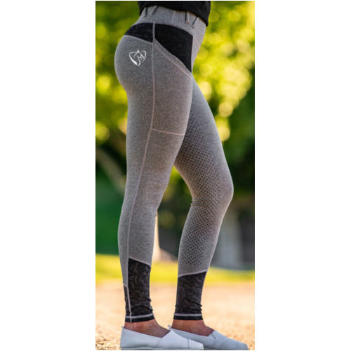 BARE Performance Tights - Grey Camo 