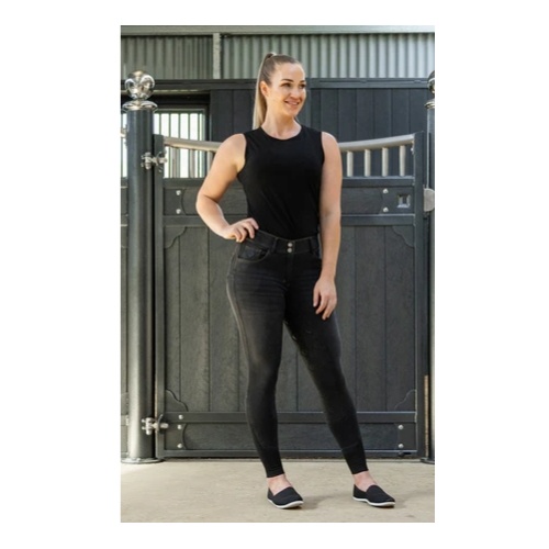 BARE Heritage Black Denim Breeches