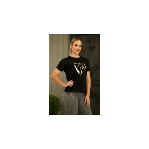 BARE Rose Gold  Logo T-Shirt 