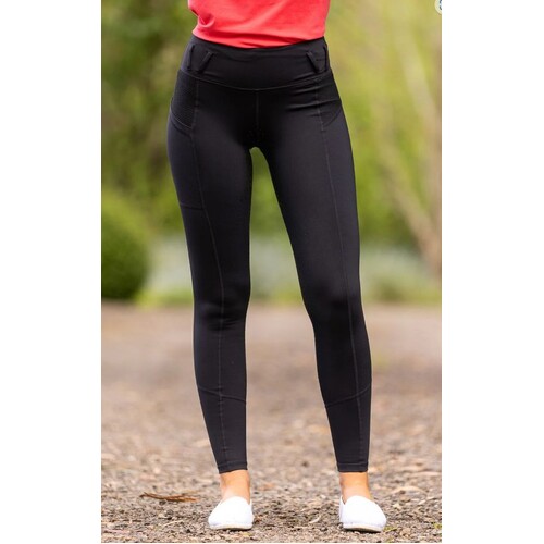 No Grip BARE Riding Tights - Black Rider