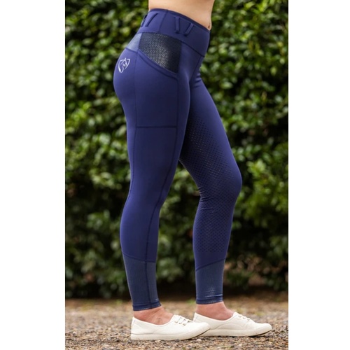 BARE Performance Tights - Navy Croc