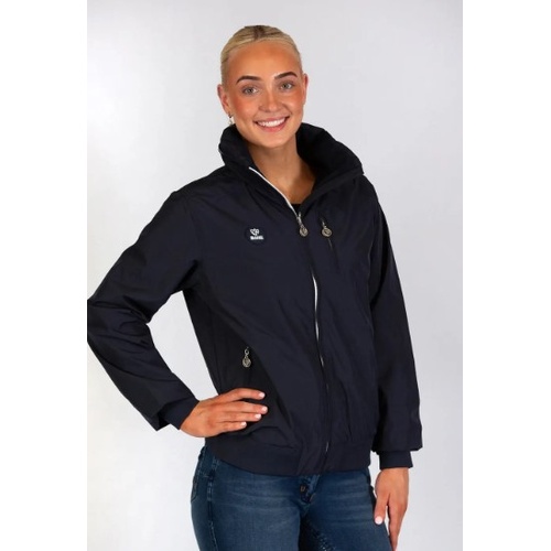 BARE Polo Bomber Jacket - Navy