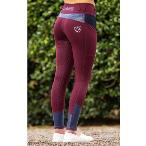BARE Performance Tights - Ruby Croc