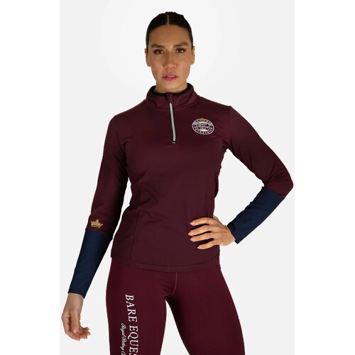 BARE Royal Riding Club - Highgrove Baselayer - Merlot