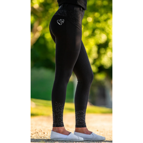 BARE Performance Tights Youth - Black Camo 