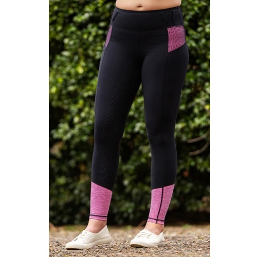 BARE Performance Tights Youth - Neon Pink