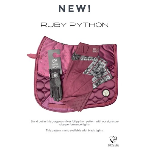 BARE Performance Tights Youth - Ruby Python