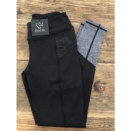 BARE Performance Tights Youth - Stormy Rider