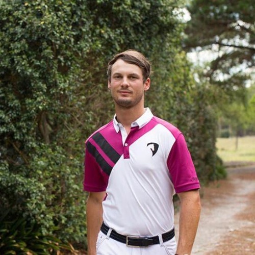 E.A. Direct Men's Joker Show Shirt - Boysenberry/White
