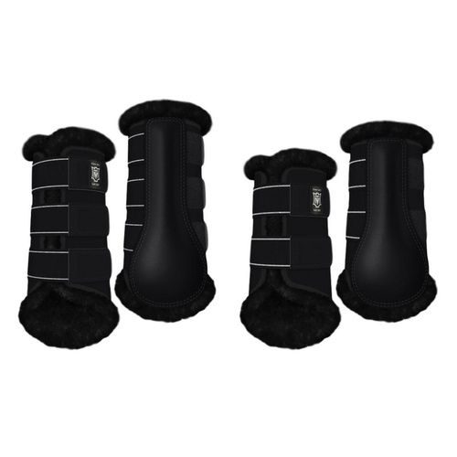 E.A Mattes Professional Dressage Boots - Black