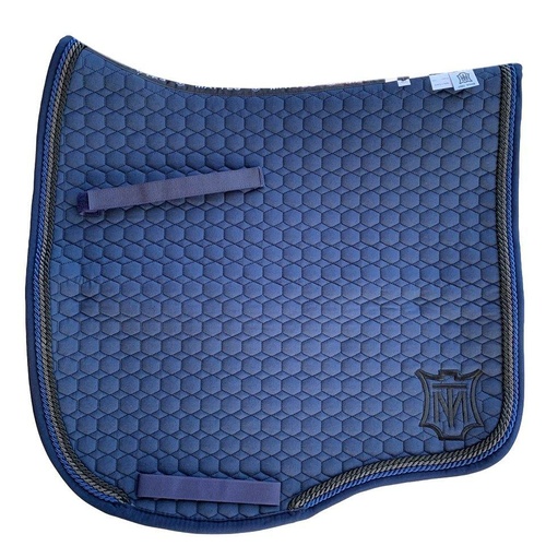 E.A Mattes Eurofit Saddle Pad - Navy & Black