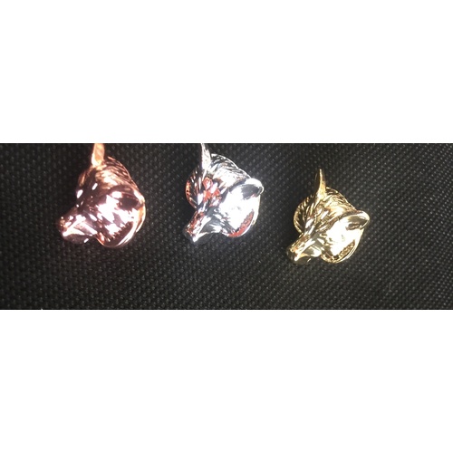 Fox Head Lapel Pin
