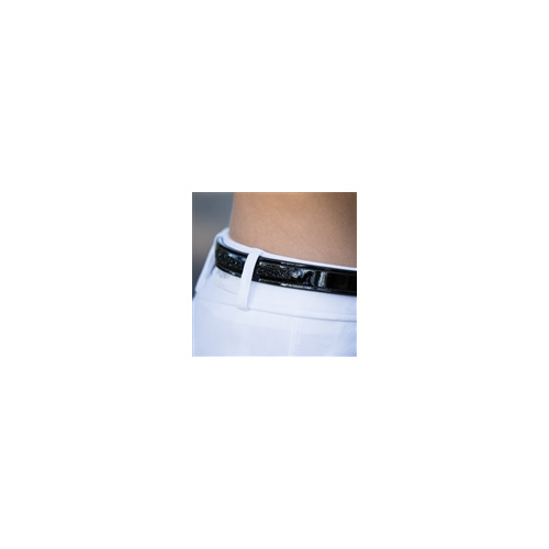 Equetech Patent Rock Crystal Leather Belt