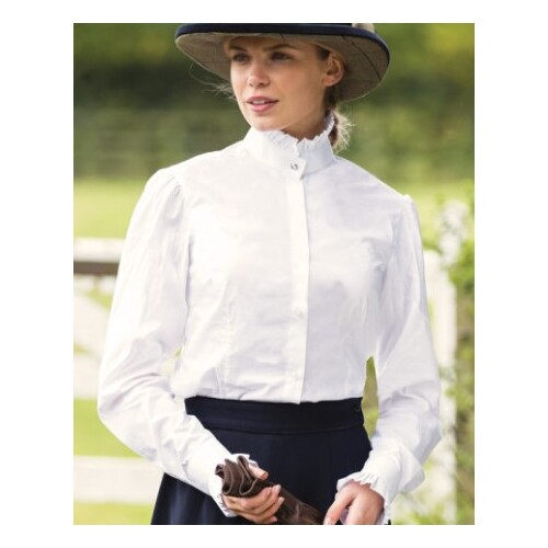 Equetech Frilly Ivory Show Shirt