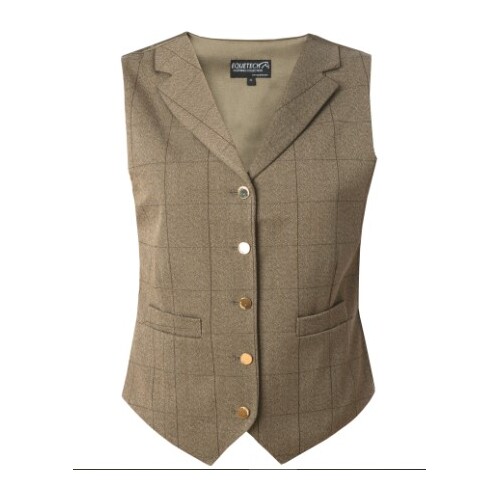 Equetech Foxbury Tweed Lapel Waistcoat