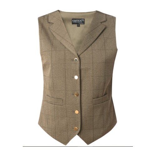 Equetech Foxbury Lapel Tweed Waistcoat 