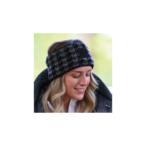 Equetech Houndstooth Knit Headband