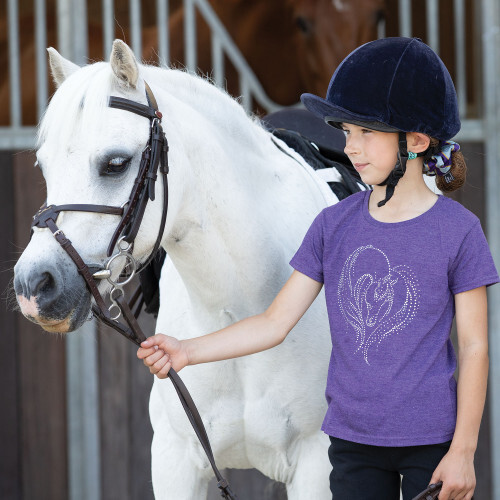 Equetech Childs Hold My Heart Tee