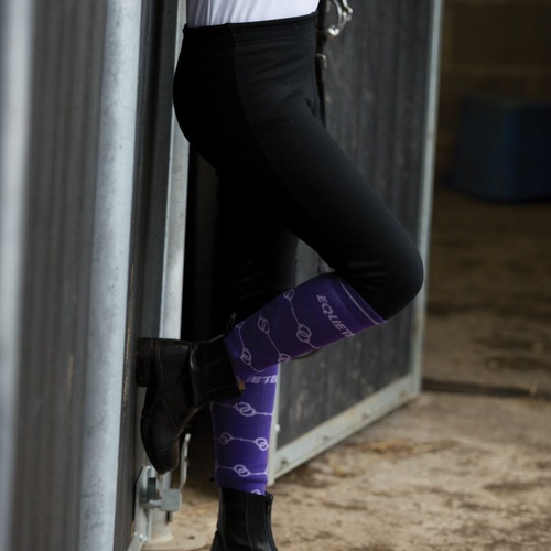 Equetech Junior Winter Cord Riding Tights