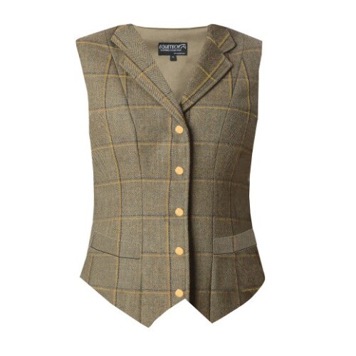 Equetech Kensworth Lapel Tweed Waistcoat 