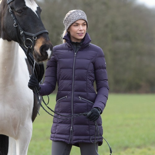 Equetech Lexi Long Quilted Packable Coat