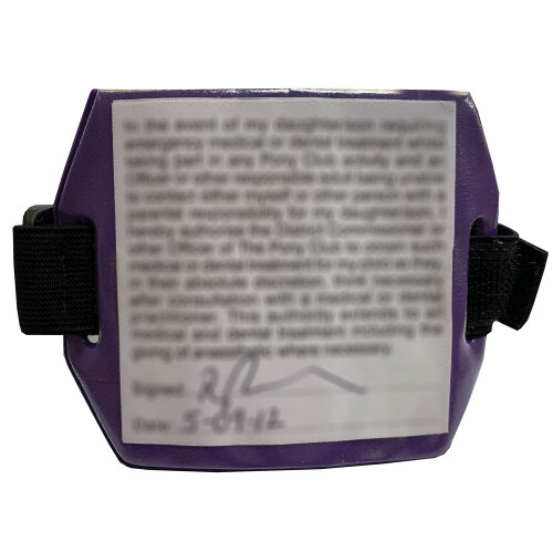 Equetech Childs PC Medical Armband