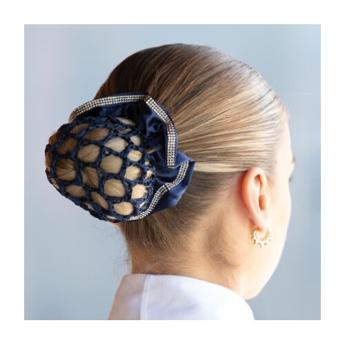 Equetech Satin Deluxe Crystal Scrunchie