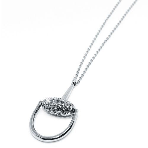 Equetech Snaffles Bit Diamante Necklace