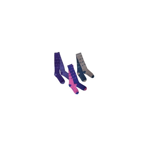 Equetech Snaffle Riding Socks - 2 Pack