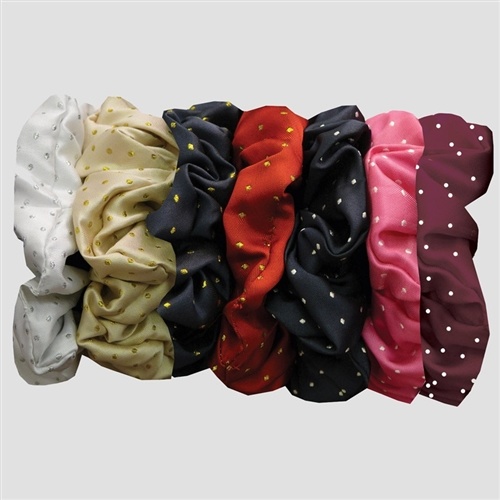 Equetech Hair Scrunchie - Pin Spot