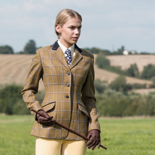 Equetech Studham Deluxe Tweed Riding Jacket 
