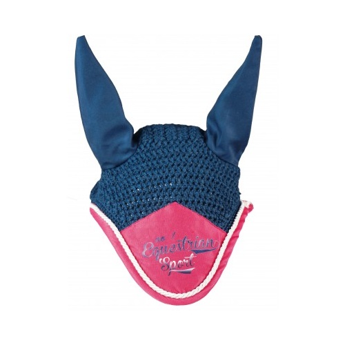 Horka Equestrian Sport Fly Veil Bonnet with Ears