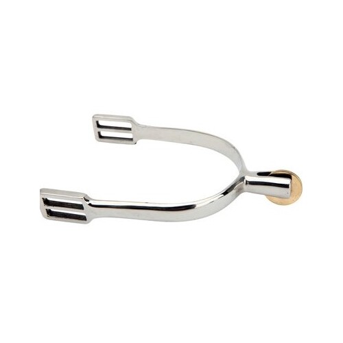 Horka Solid Disk Brass Rowel Spurs