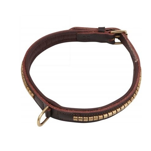 Horka Clincher Leather Dog Collar